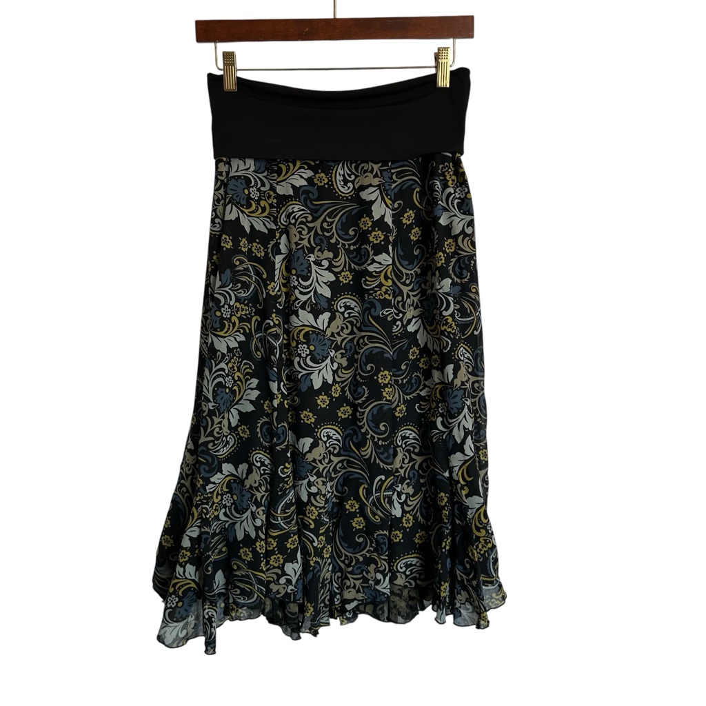 Cabi Floral Reversible Skirt Style 691